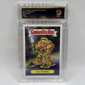 Met Rosie #40b Garbage Pail Kids GPK 2023 Intergoolactic Mayhem Graded 9 Card